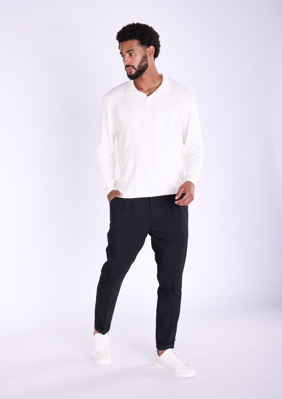 Eleganter Herren-Strickpullover