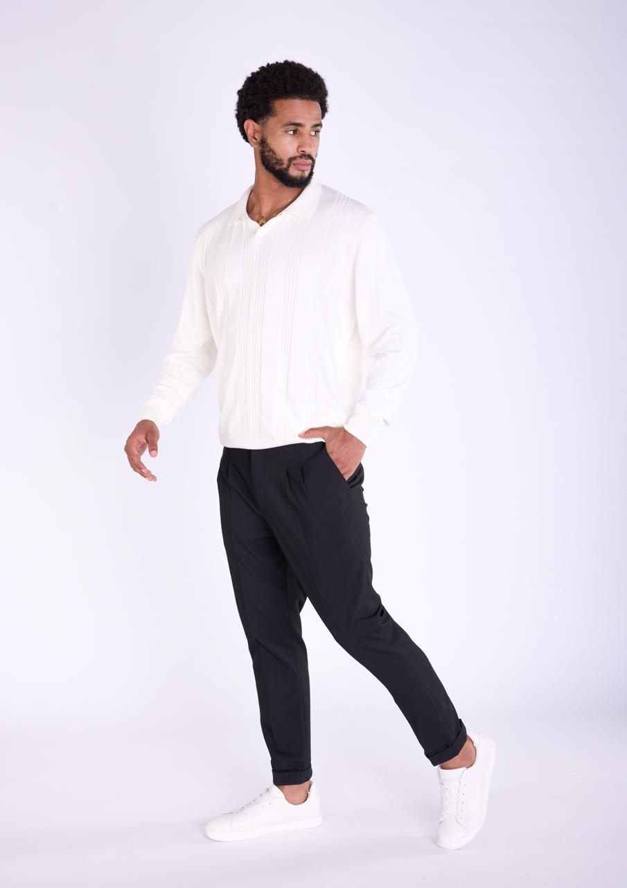 Eleganter Herren-Strickpullover