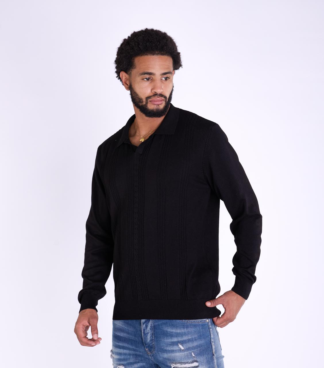Eleganter Herren-Strickpullover