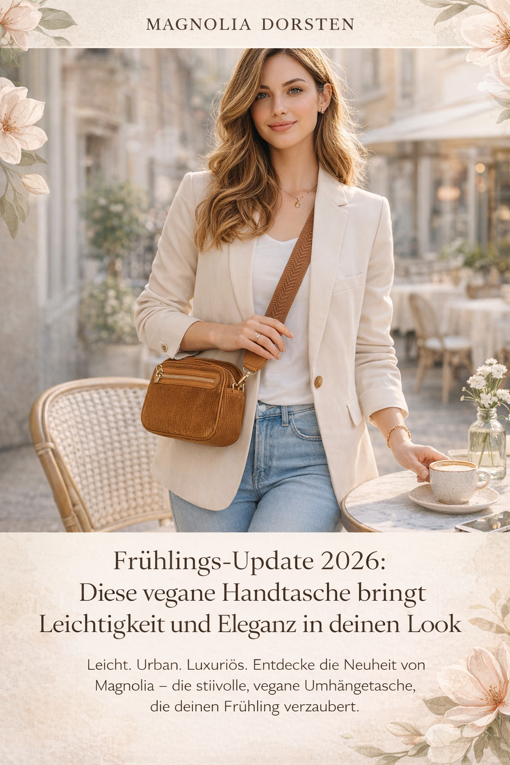 Cord Umhängetasche „Chocolate Trend 2026“