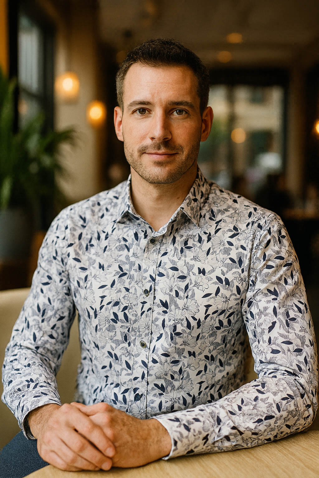 Herrenhemd „Magnolia Dorsten Classic Leaf“ – Eleganz trifft Komfort